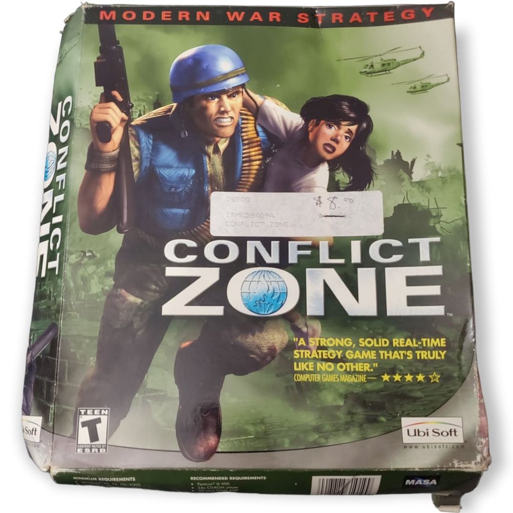 Conflict Zone Big Box PC Game Retro